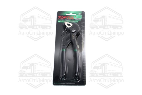 Плоскогубці переставні 7" з кнопкою Pro-Series DDAG1207(TOPTUL)