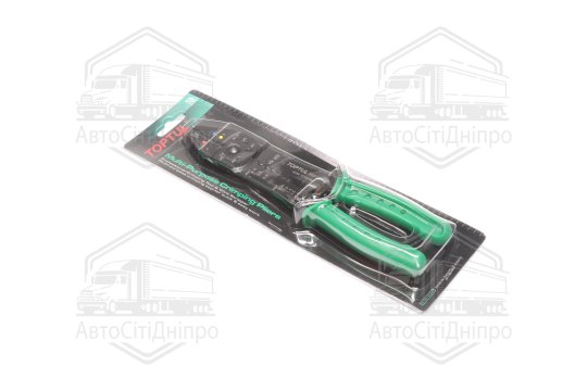 Кліщі для обтискання клем та зняття ізоляції TOPTUL DIBB1009 (TOPTUL)