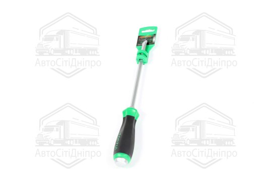 Викрутка шліцева 10.0 x 200mm (з шестигранником ударна) (TOPTUL)