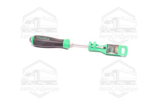 Викрутка шліцева 5.5 x 100mm (з шестигранником ударна) TOPTUL FAGB5E10(TOPTUL)