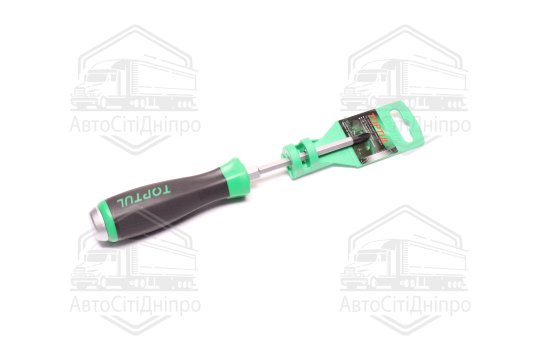 Викрутка хрестова PH2 x 100mm (з шестигранником ударна) TOPTUL FBGB0210 (TOPTUL)
