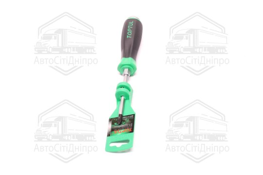 Викрутка хрестова PH2 x 100mm (з шестигранником ударна) TOPTUL FBGB0210 (TOPTUL)