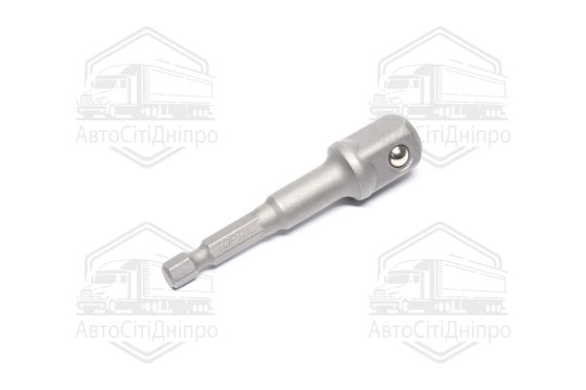 Перехідник 1/4"х1/2" L72 (6-гр. під шуруповерт Х квадрат) TOPTUL FPKA0816 (TOPTUL)