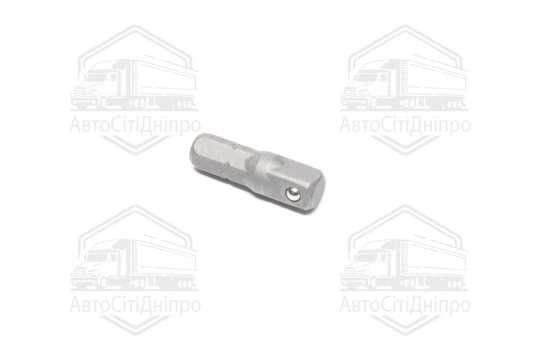 Перехідник 1/4"х1/4" L25 (6-гр. х квадрат) TOPTUL FSKA0808 (TOPTUL)