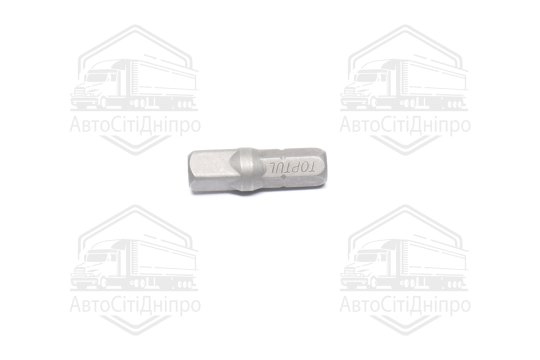 Перехідник 1/4"х1/4" L25 (6-гр. х квадрат) TOPTUL FSKA0808 (TOPTUL)