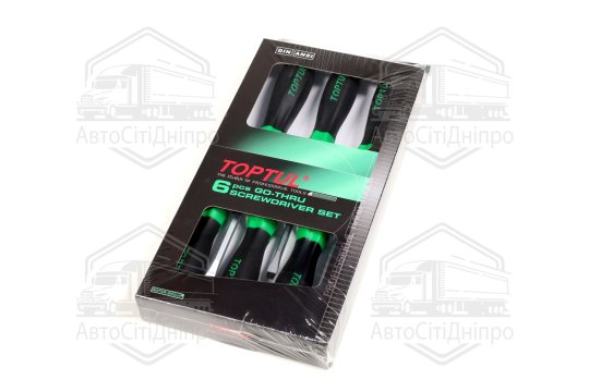 Набір викруток (з шестигранником ударних) 6 од. GAAE0605(TOPTUL)