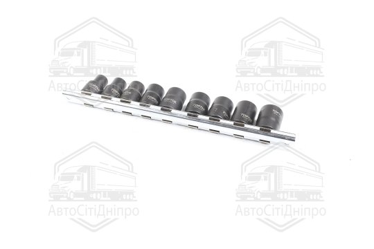Набір головок для пошкоджених гайок 1/2" 9 од. TOPTUL GAAG0903(TOPTUL)