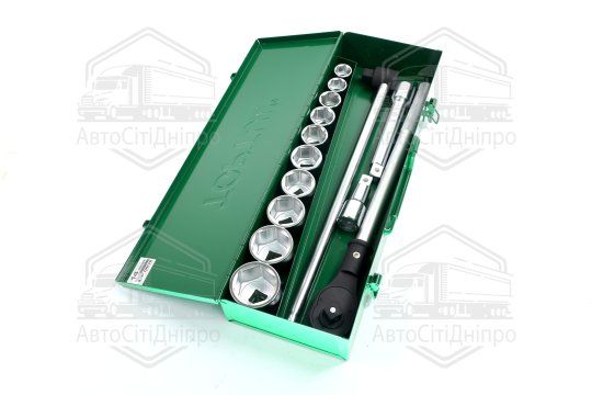 Набір інструментів 3/4" 14од. (6-гр.) metal case GCAD1405(TOPTUL)