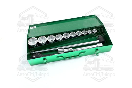 Набір інструментів 3/4" 14од. (6-гр.) metal case GCAD1405(TOPTUL)