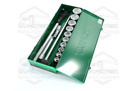 Набір інструментів 3/4" 14од. (6-гр.) metal case GCAD1405(TOPTUL)