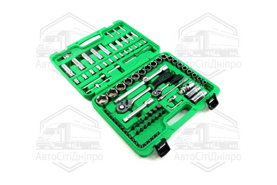 Набір інструментів 1/4"1/2" 94од. (6-гр.) new box GCAI094R(TOPTUL)