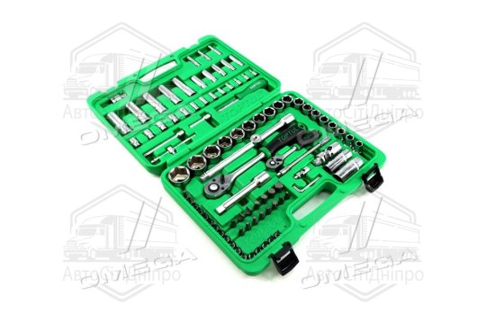Набір інструментів 1/4"1/2" 94од. (6-гр.) new box GCAI094R(TOPTUL)