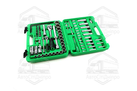 Набір інструментів 1/4"1/2" 94од. (6-гр.) new box GCAI094R(TOPTUL)