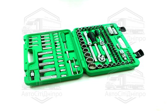 Набір інструменту 1/4"1/2" 108од. (12-гр.) new box GCAI108R1(TOPTUL)