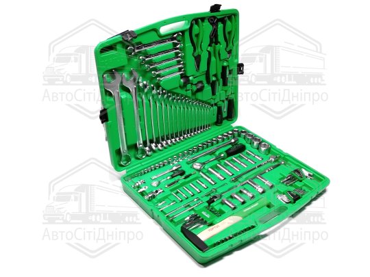 Набір інструментів комбінований 1/4"1/2", ключі 6-32мм, 130од. TOPTUL GCAI130T(TOPTUL)