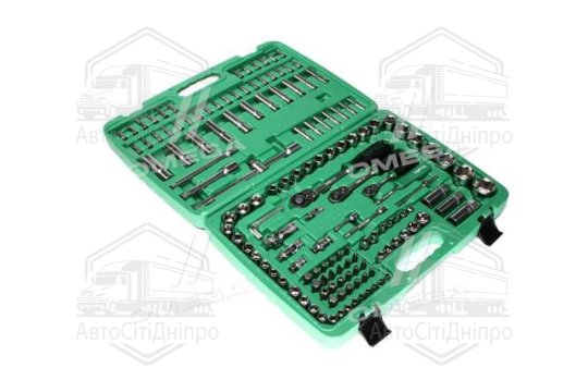Набір інструментів комбінований 1/4"3/8"1/2" 151од. GCAI151R(TOPTUL)