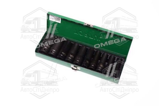 Набір головок ударних довгих 1/2" 10-24мм 10од. GDAD1002(TOPTUL)