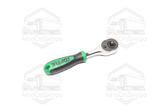 Тріскачка 1/4" 36 зубців (пластикова олія-бензостійка ручка) TOPTUL S135(TOPTUL)