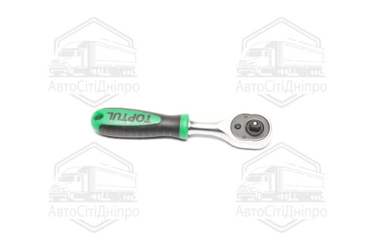 Тріскачка 1/4" 36 зубців (пластикова олія-бензостійка ручка) TOPTUL S135(TOPTUL)
