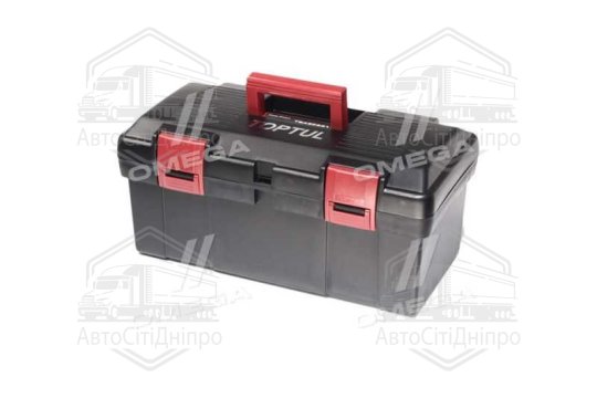 Ящик для інструментів 2 секції (пластик) 445(L)x240(W)x202(H)mm(TOPTUL)