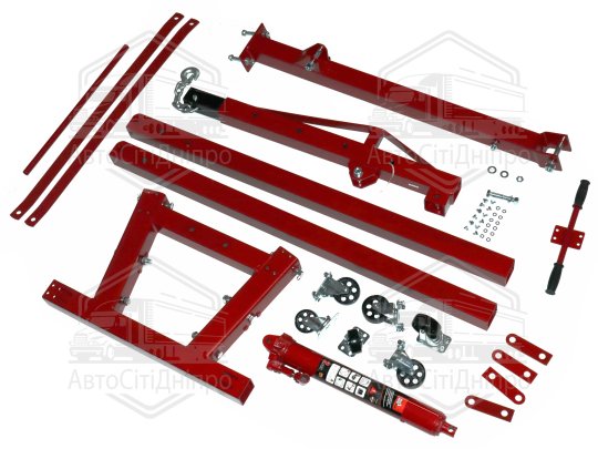 Кран підкатний гідравлічний складаний 2т TORIN T32002X(TORIN)