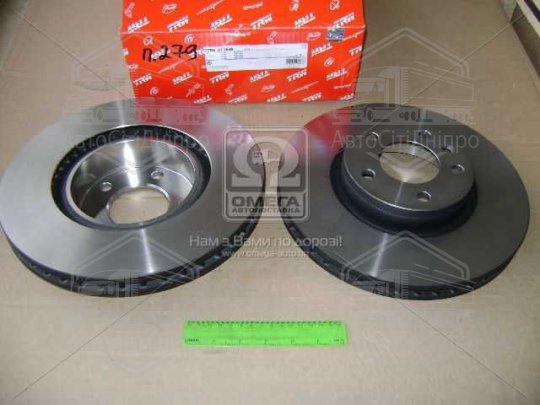 Диск гальмівний OPEL OMEGA A, OMEGA B, передн., вент. (вир-во TRW)