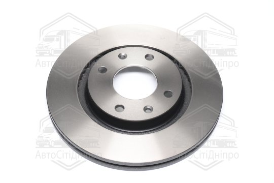 Диск гальмівний CITROEN C3, C4, PEUGEOT 207 передн., вент. (вир-во TRW)