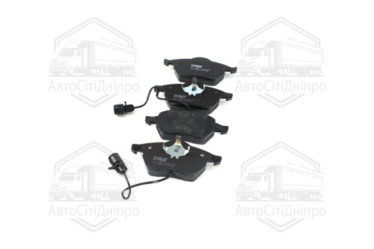 Колодка гальм. диск. AUDI 100 (44, 44Q, C3, 4A, C4) передн. (вир-во TRW)