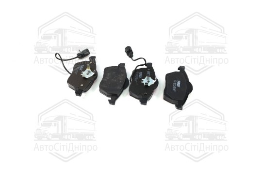 Колодка гальм. диск. AUDI 100 (44, 44Q, C3, 4A, C4) передн. (вир-во TRW)