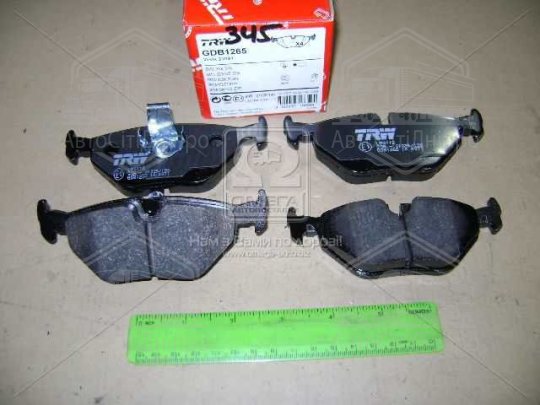 Колодка гальм. диск. BMW 5 (E39) задн. (вир-во TRW)