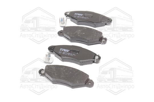 Колодка гальм. диск. CITROEN XSARA, RENAULT KANGOO (KC0/1_) передн. (вир-во TRW)