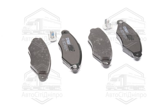 Колодка гальм. диск. CITROEN XSARA, RENAULT KANGOO (KC0/1_) передн. (вир-во TRW)