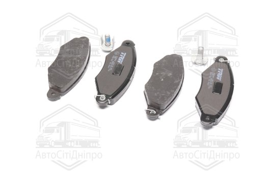 Колодка гальм. диск. CITROEN XSARA, RENAULT KANGOO (KC0/1_) передн. (вир-во TRW)