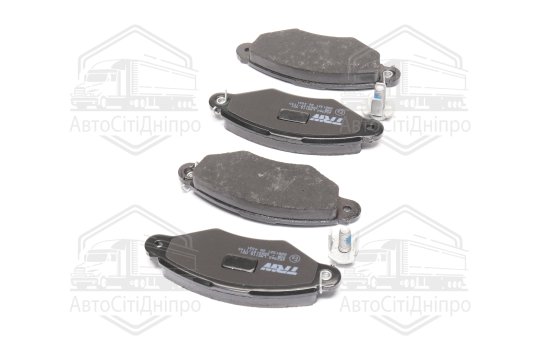 Колодка гальм. диск. CITROEN XSARA, RENAULT KANGOO (KC0/1_) передн. (вир-во TRW)