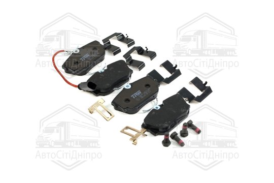 Колодка гальм. диск. VW T4 (70XB, 70XC, 7DB, 7DW) задн. (вир-во TRW)