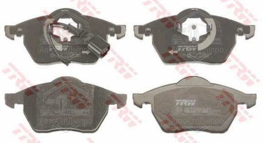 Колодка гальм. диск. AUDI TT, SEAT LEON, SKODA, VW передн. (вир-во TRW)