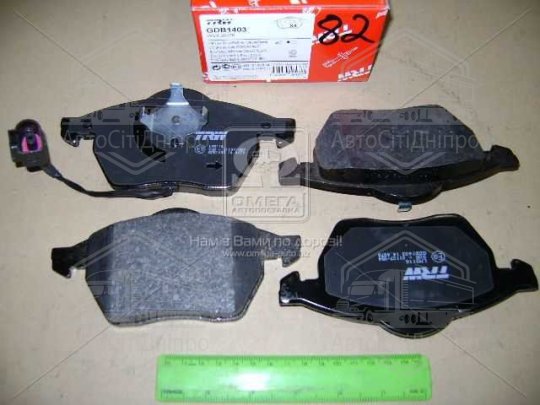 Колодка гальм. диск. AUDI TT, SEAT LEON, SKODA, VW передн. (вир-во TRW)