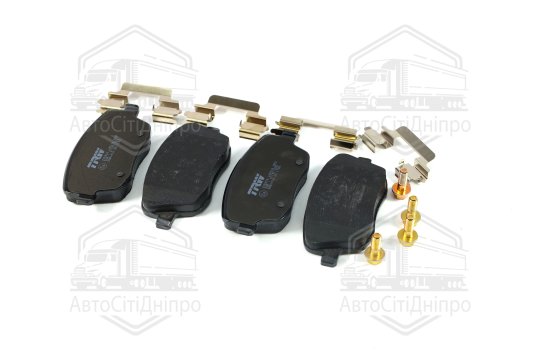 Колодка гальм. диск. SKODA ROOMSTER, VW POLO передн. (вир-во TRW)