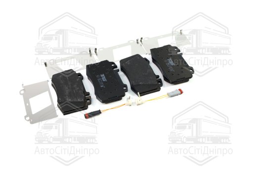 Колодка гальм. диск. MB C-CLASS (W203) передн. (вир-во TRW)