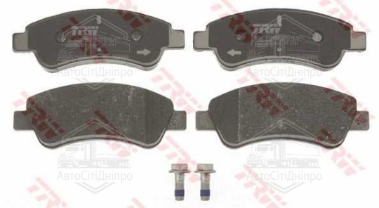 Колодка гальм. диск. CITROEN C4, PEUGEOT PARTNER передн. (вир-во TRW)