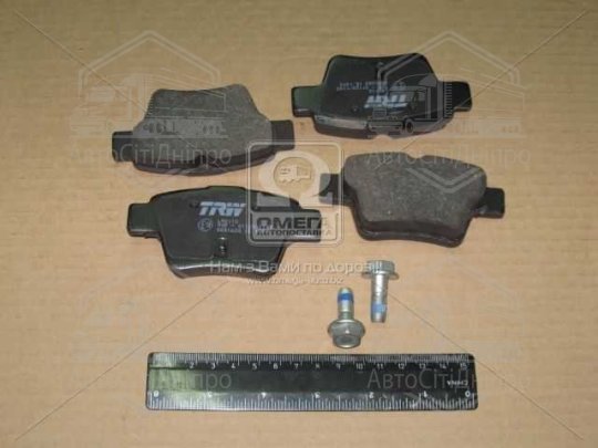 Колодка гальм. диск. CITROEN C4, PEUGEOT 307 задн. (вир-во TRW)