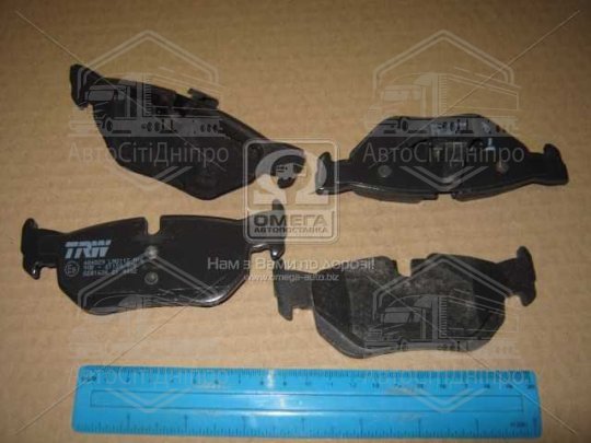 Колодка гальм. диск. BMW 3 (E90-91) 05 - задн. (вир-во TRW)