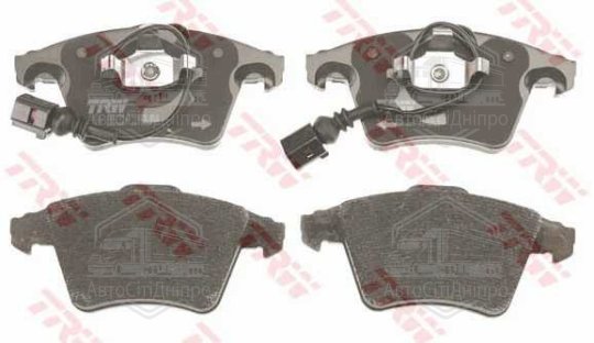 Колодка гальм. диск. VW TOUAREG передн. (вир-во TRW)