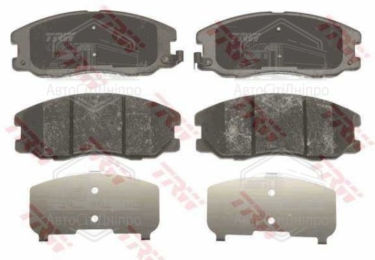 Колодка гальм. диск. CHEVROLET CAPTIVA передн. (вир-во TRW)