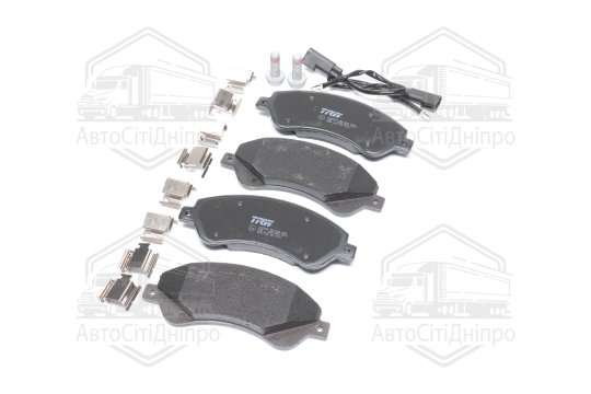 Колодка гальм. диск. FORD TRANSIT передн. (вир-во TRW)