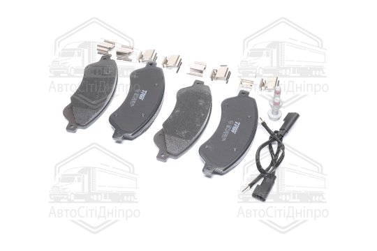 Колодка гальм. диск. FORD TRANSIT передн. (вир-во TRW)