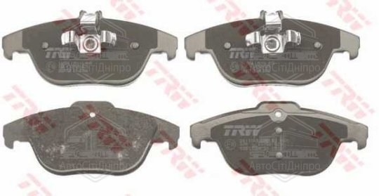 Колодка гальм. диск. MB C-CLASS(W204) 180-350 07-, GLK-CLASS200-350 08- задн. (вир-во TRW)