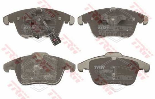 Колодка гальм. диск. AUDI Q3 (06/11-) передн. (вир-во TRW)
