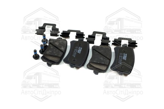 Колодка гальм. диск. AUDI Q3, VW PASSAT, TIGUAN задн. (вир-во TRW)