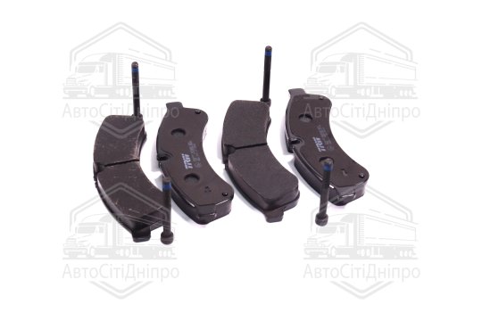 Колодка гальм. диск. IVECO DAILY III 60C, 65C ALL MODELS 05/06 - задн. (вир-во TRW)